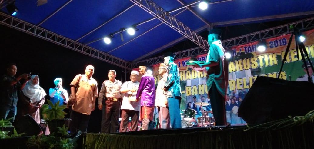 Pemprov Apresiasi Kegiatan Festival Hadrah dan Akustik Religi Se-Babel 