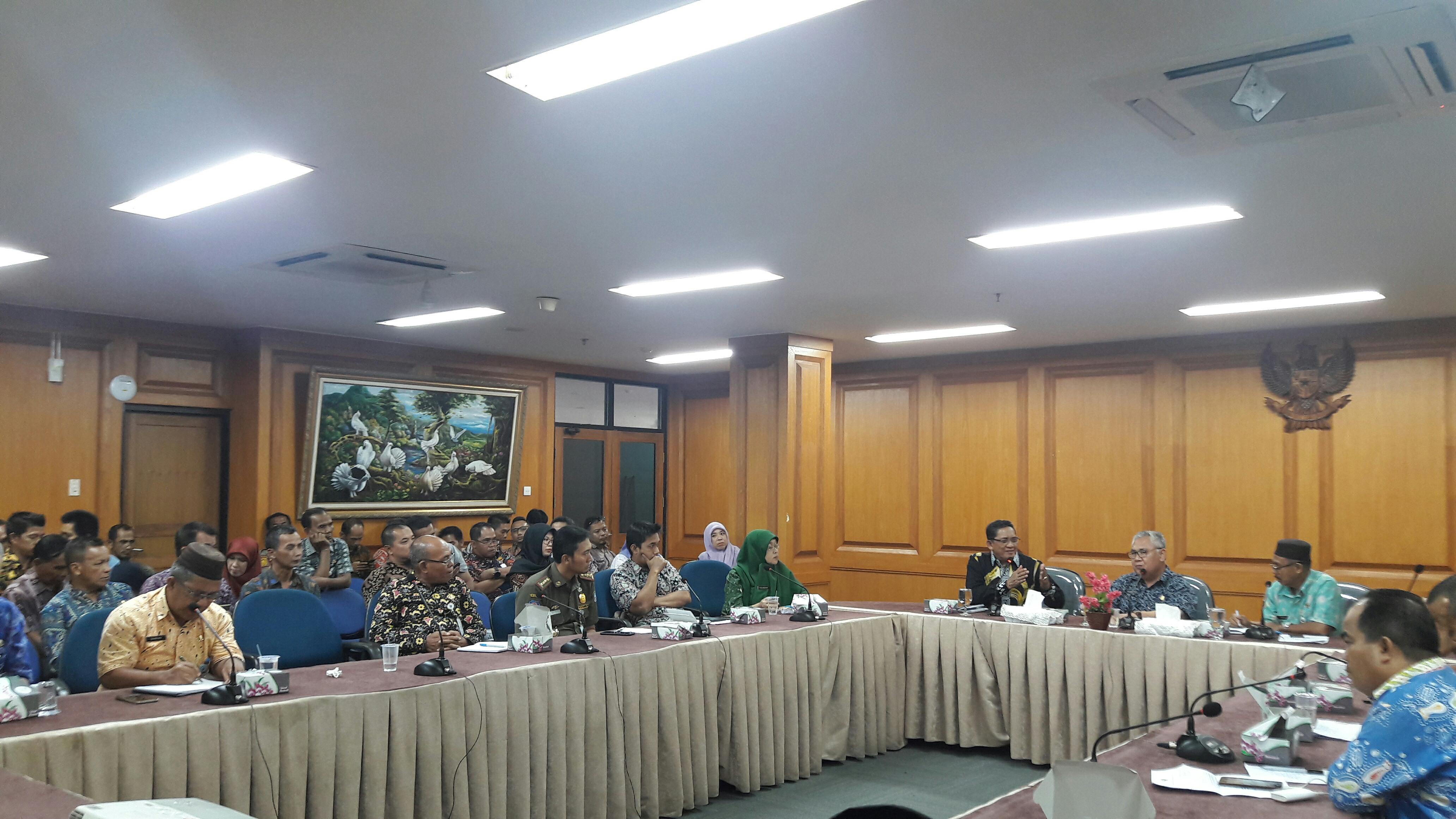 Rakor Penentuan Liason Officer (LO) Bagi 32 Kafilah PORSADINAS IV Di Provinsi Bangka Belitung
