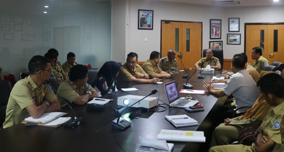 Gubernur Erzaldi Bersama Kabupaten dan Kota Rapat RTBL 