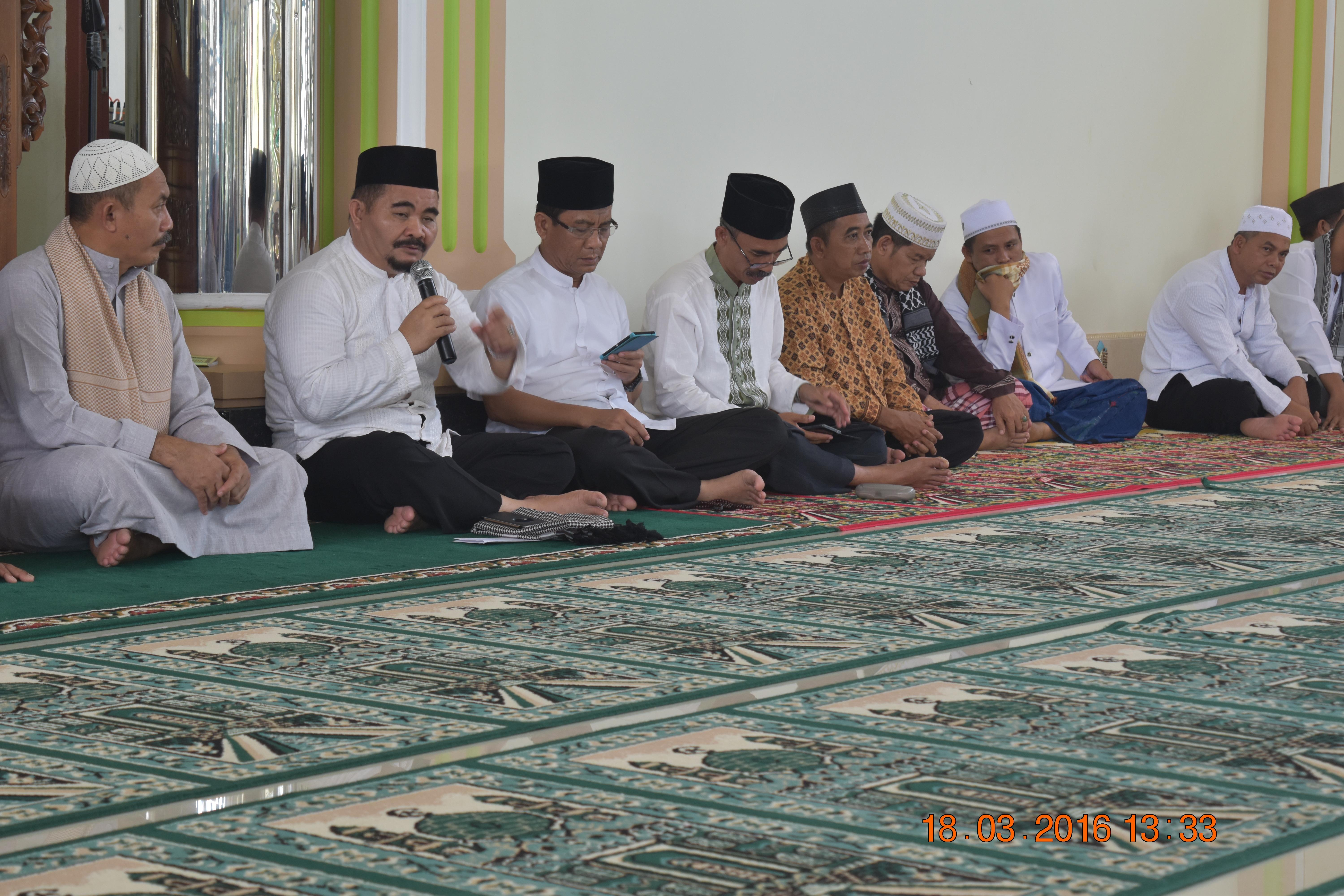 Biro Kesra Menyelenggarakan Safari Jumat di Masjid Al Muhajirin Air Ruai Sungailiat Bangka
