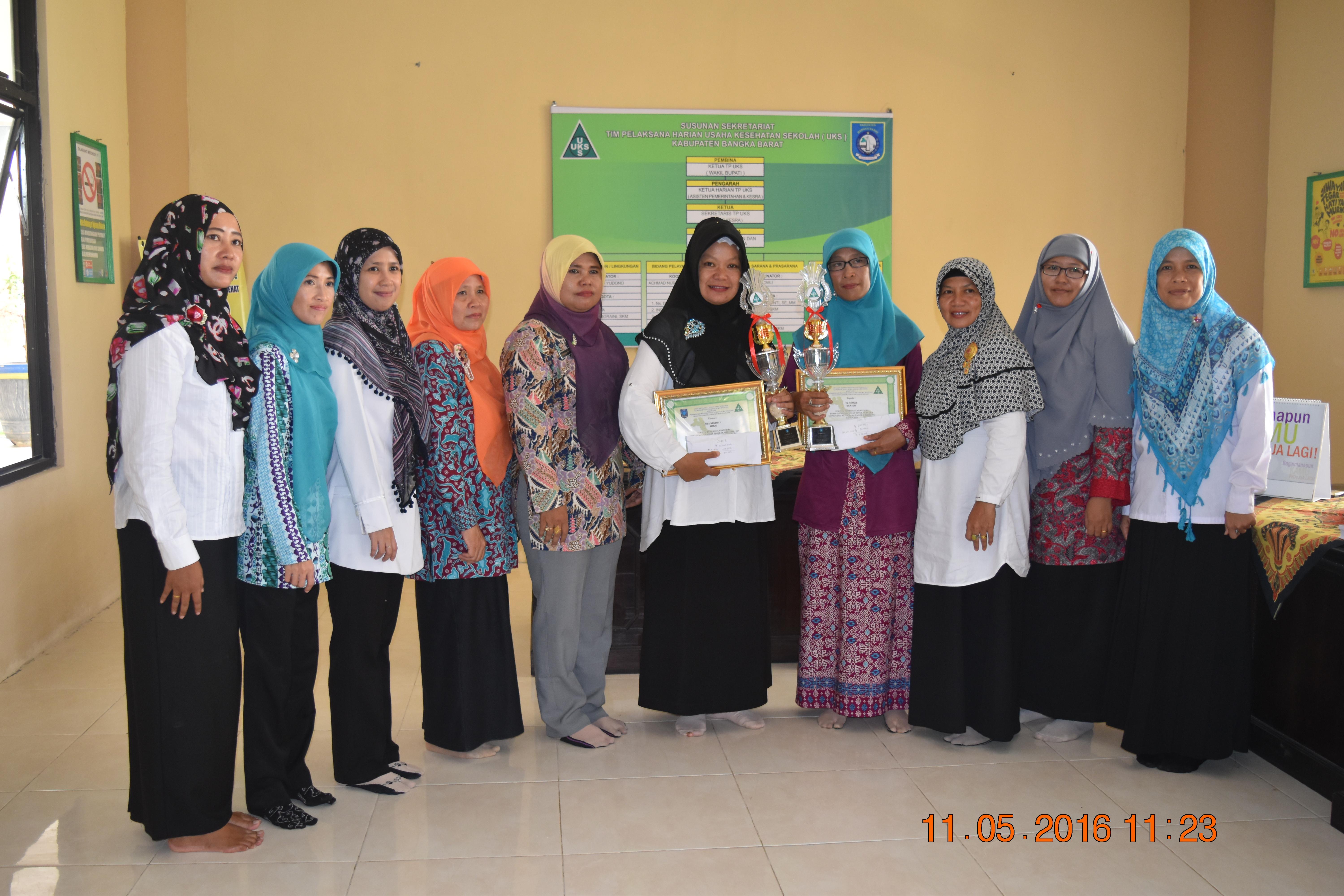 SD Tunas Harapan Muntok Menjadi Contoh Teladan Sekolah Sehat
