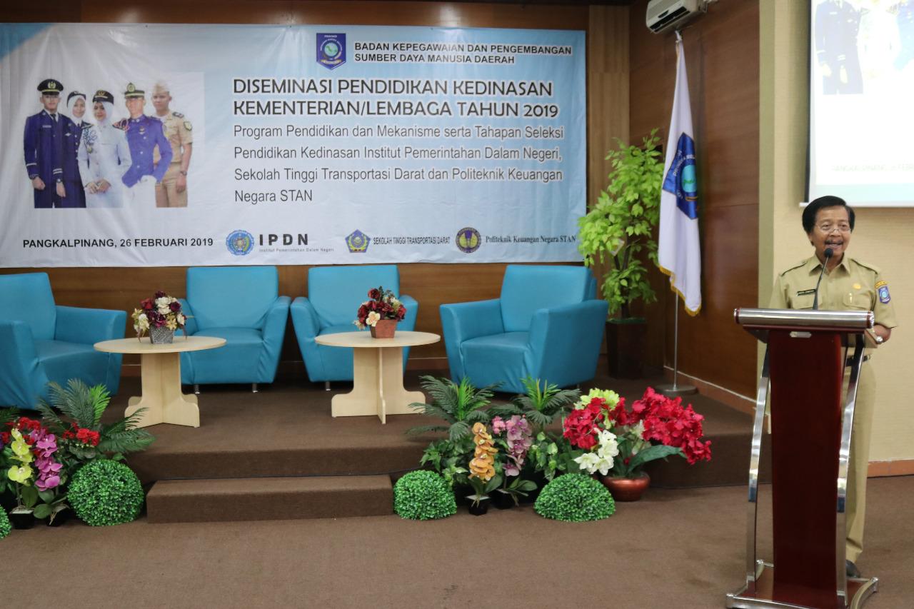 150 Pelajar, dapat arahan dari Wagub dalam ajang kegiatan Pendidikan Kedinasan