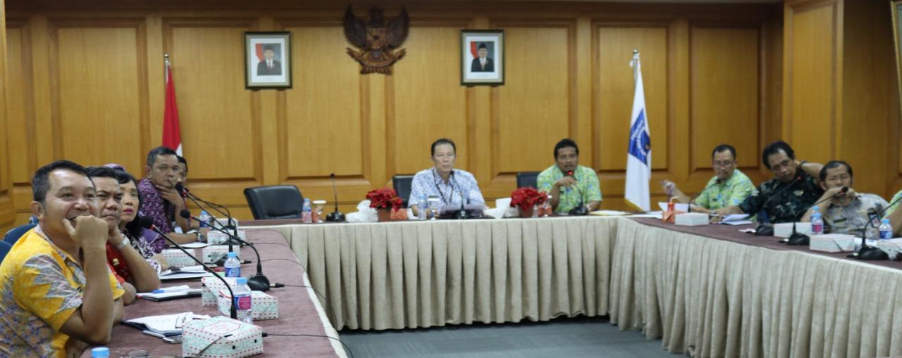 SEKDA GELAR RAPAT TARGET PENERIMAAN RETRIBUSI DAERAH TAHUN 2020