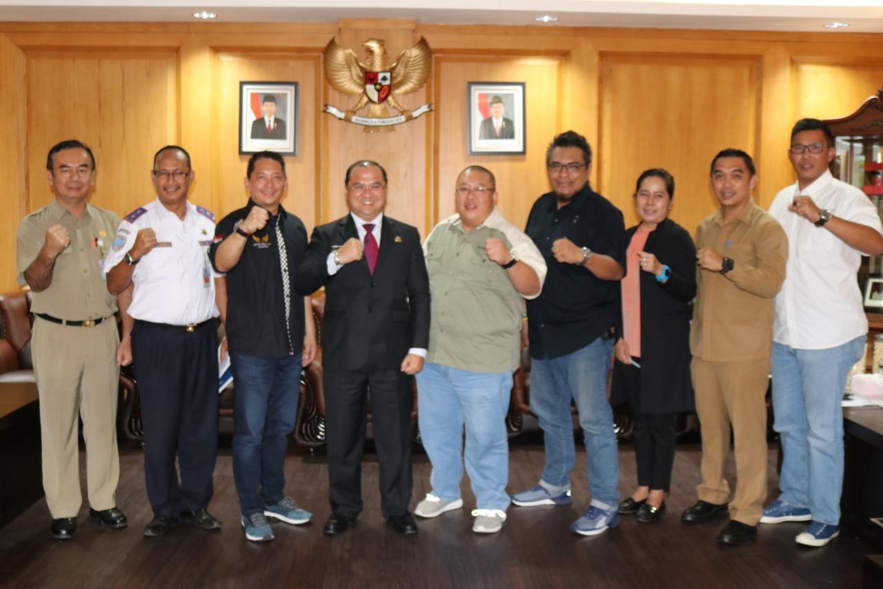 Gubernur Erzaldi Beri Support Bikers Nusantara Hadiri Event Bangka Bike Festival 2019 