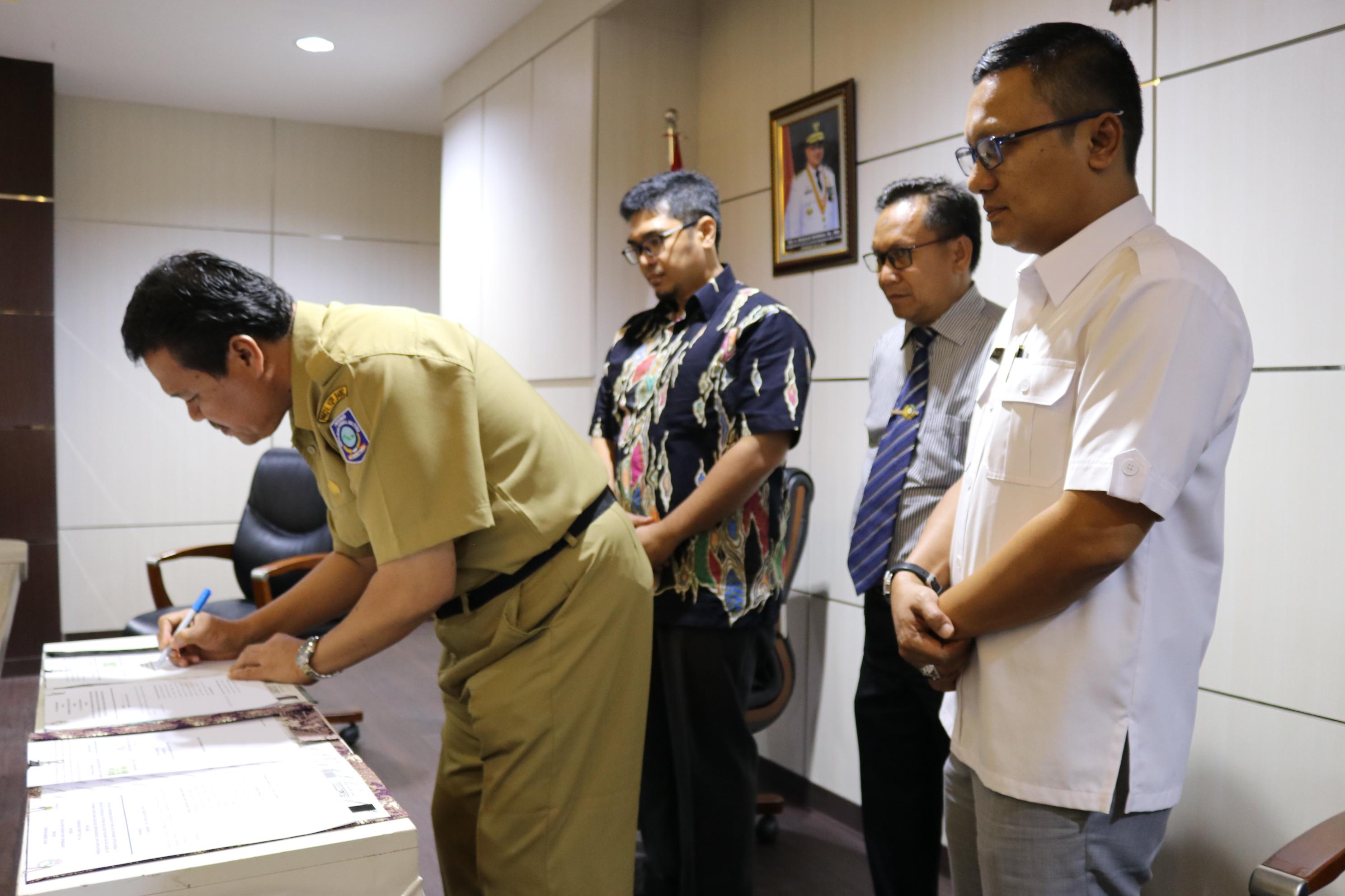 Gubernur Saksikan MoU Pendataan Lada Dan Merica Berbasis Aplikasi Datahub 