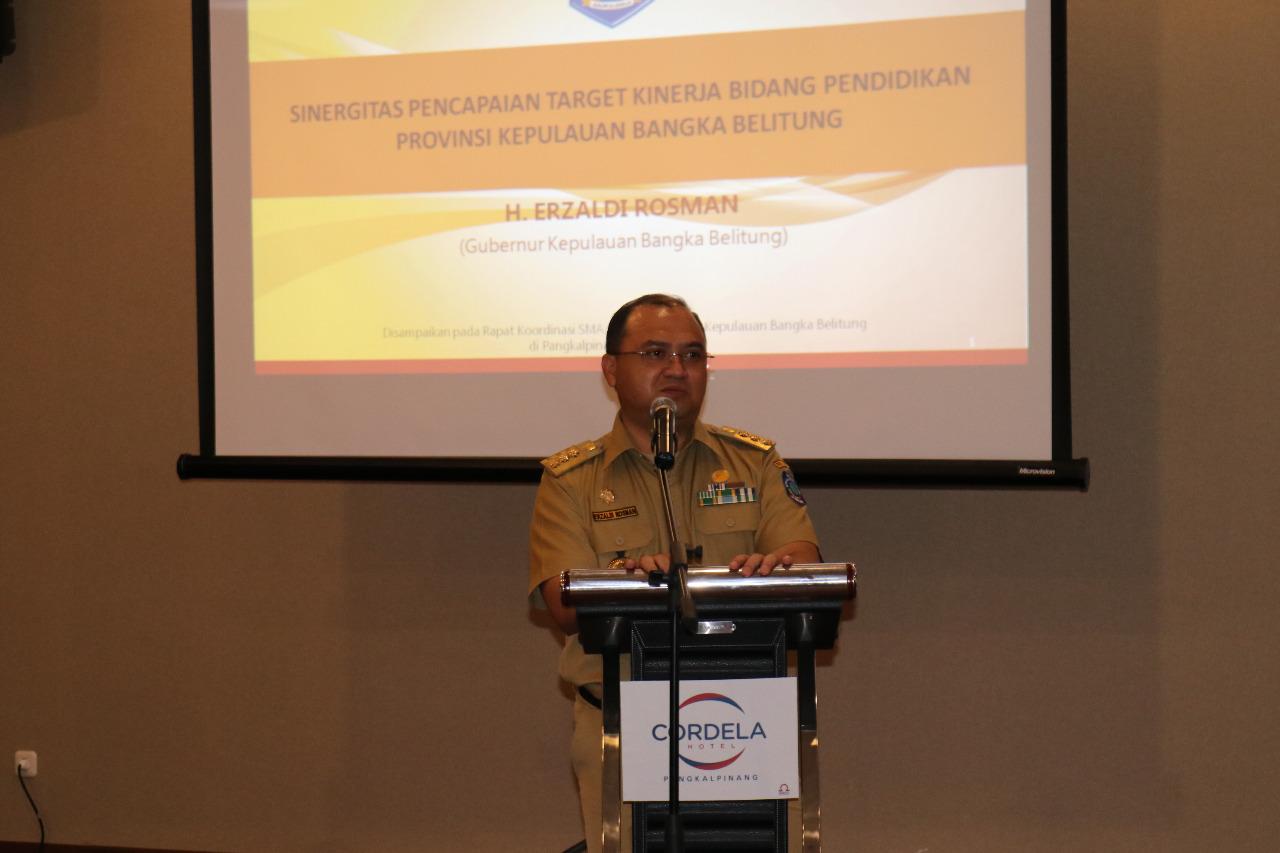 Gubernur berikan arahan kepada Kepala Sekolah Se-Babel