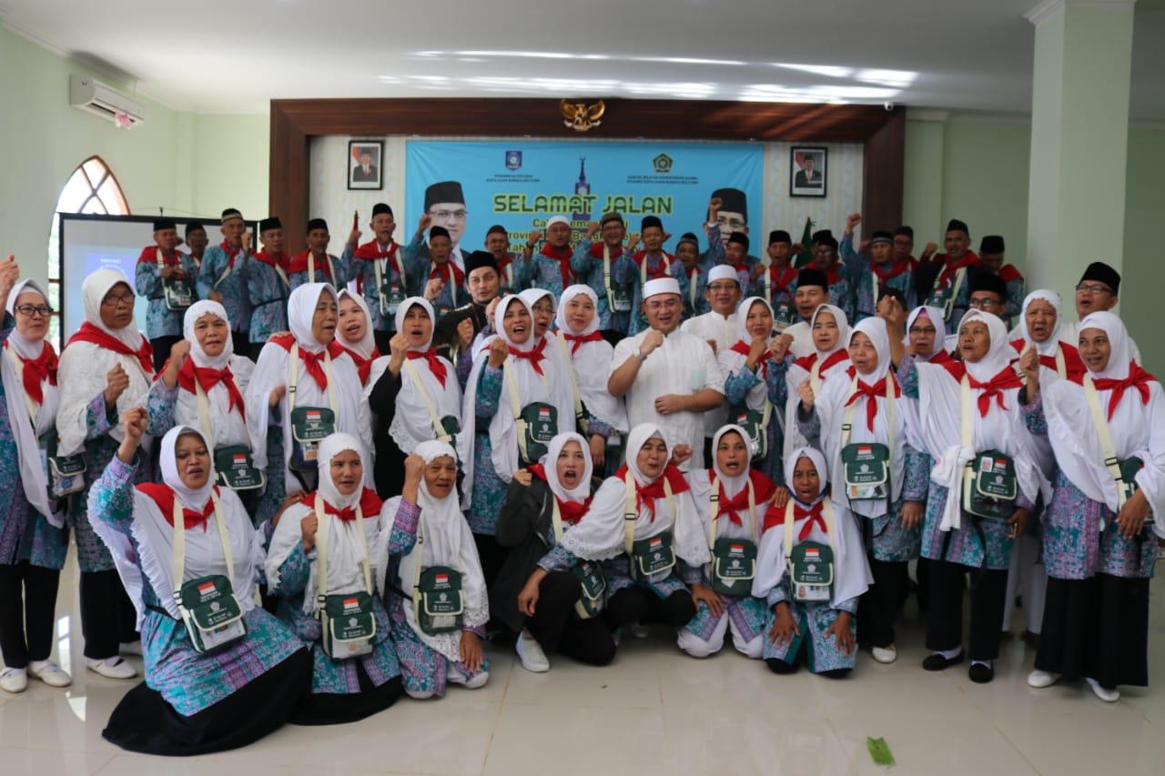 Gubernur Lepas Keberangkatan 135 Jemaah Calon Haji Asal Bangka, Provinsi Kep. Babel 