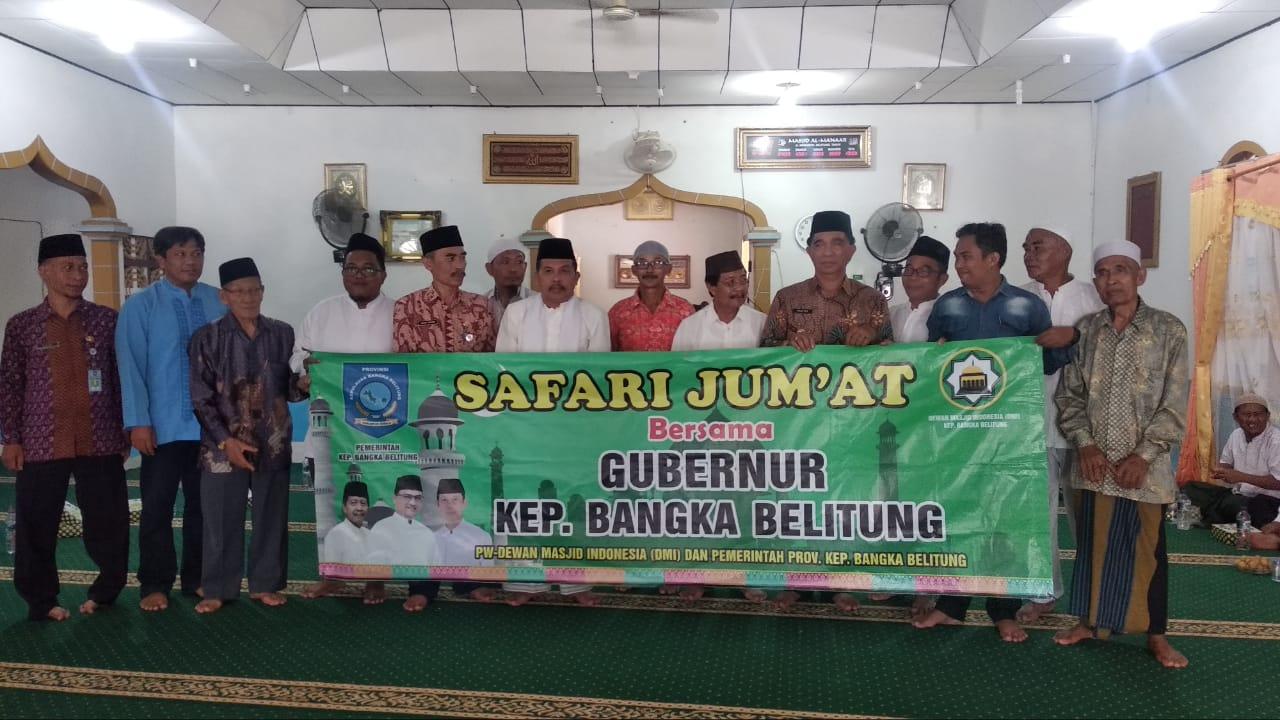 Safari Jum'at di Gantong, Wagub: Pembangunan di Babel Sinergitas Masyarakat dan Pemda