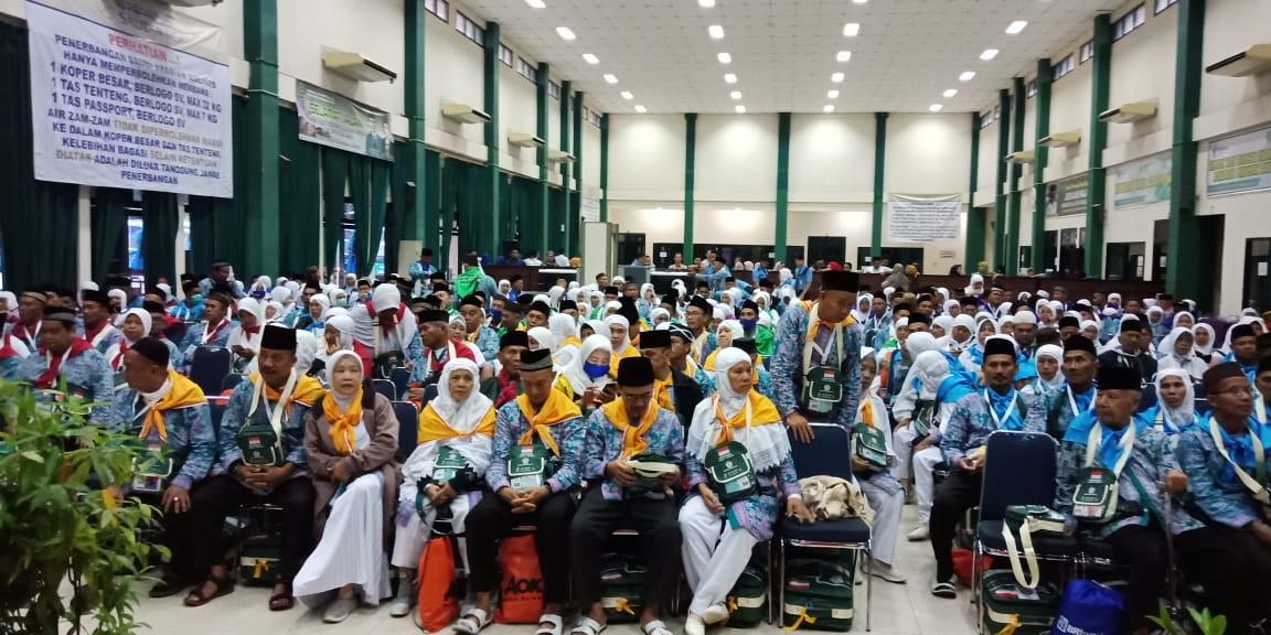 Siap Diberangkatkan, 444 Calon Jamaah Haji Kloter 7 Provinsi Bangka Belitung Dari Embarkasi Palembang