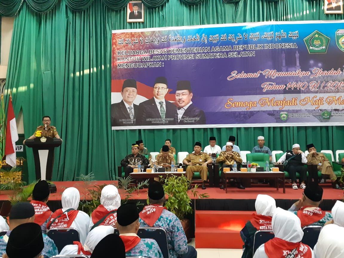 Kloter 9 asal Pangkalpinang dan Bangka Barat ,Kloter Terakhir Keberangkatan Haji Provinsi Bangka Belitung Tahun 2019