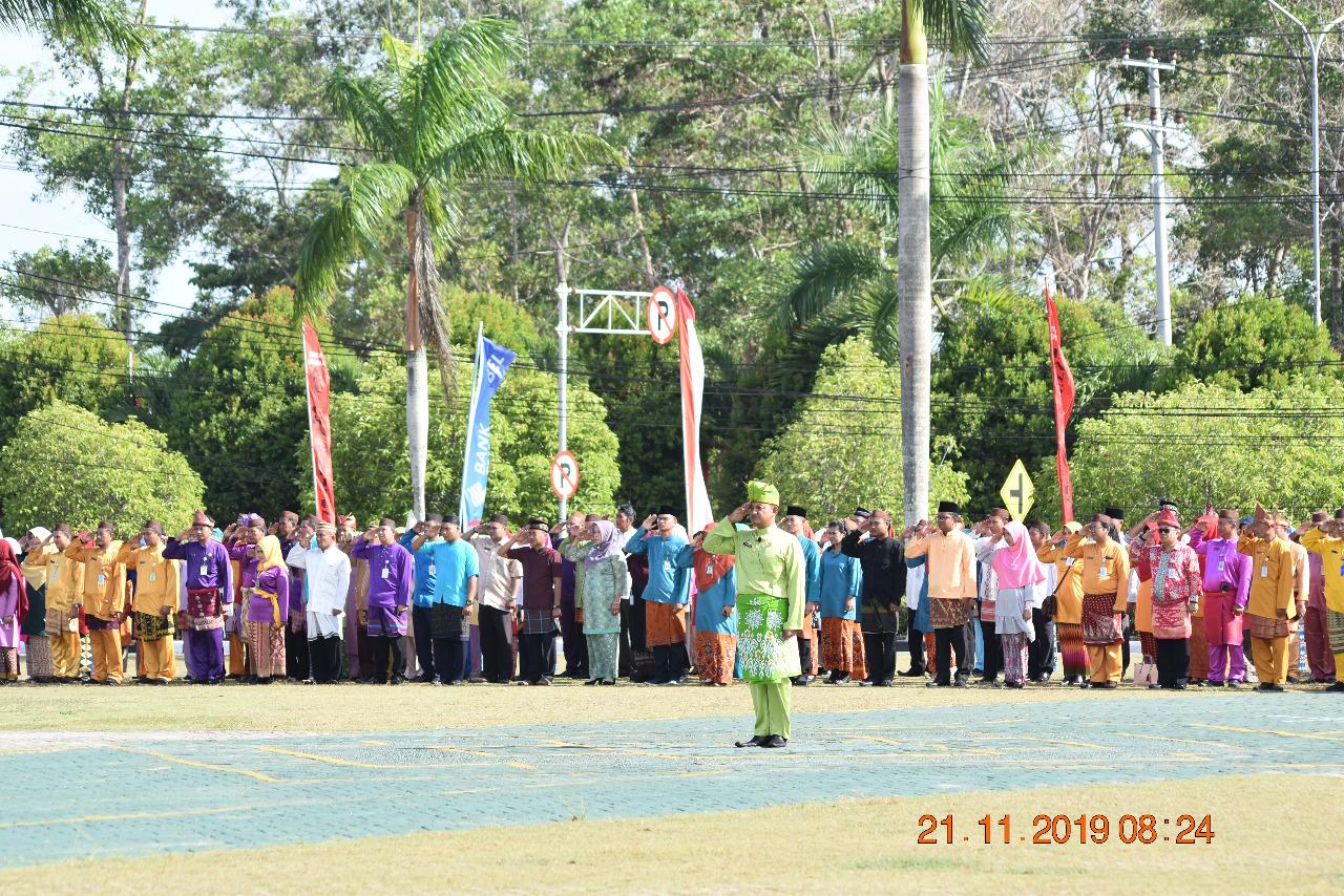 Upacara Peringatan Hari Jadi Ke 19 Provinsi Kepulauan Bangka Belitung
