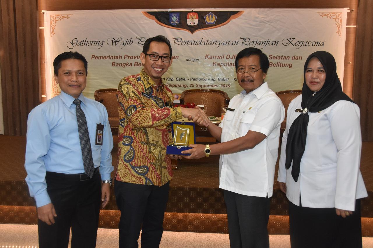 Pemprov Babel dan Kanwil DJP Sumsel Babel Kerja Sama Optimalisasi Penerimaan Pajak 