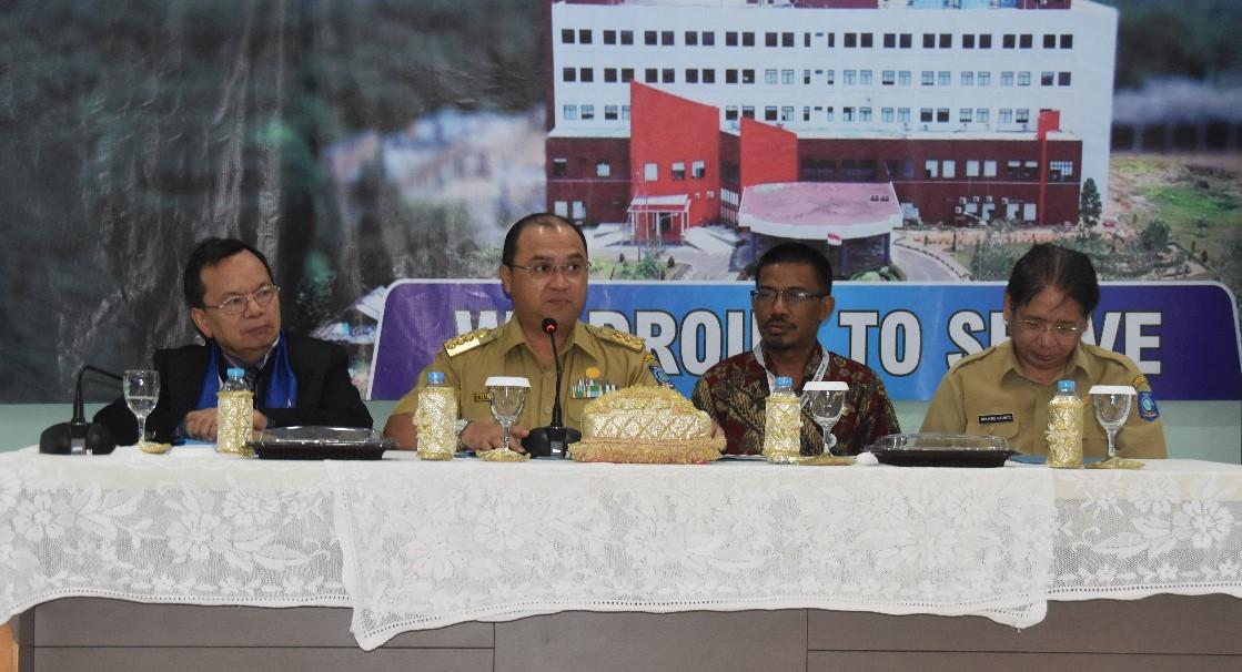 Gubernur Buka Survey Akreditasi Edisi I KARS di RSUD Soekarno 