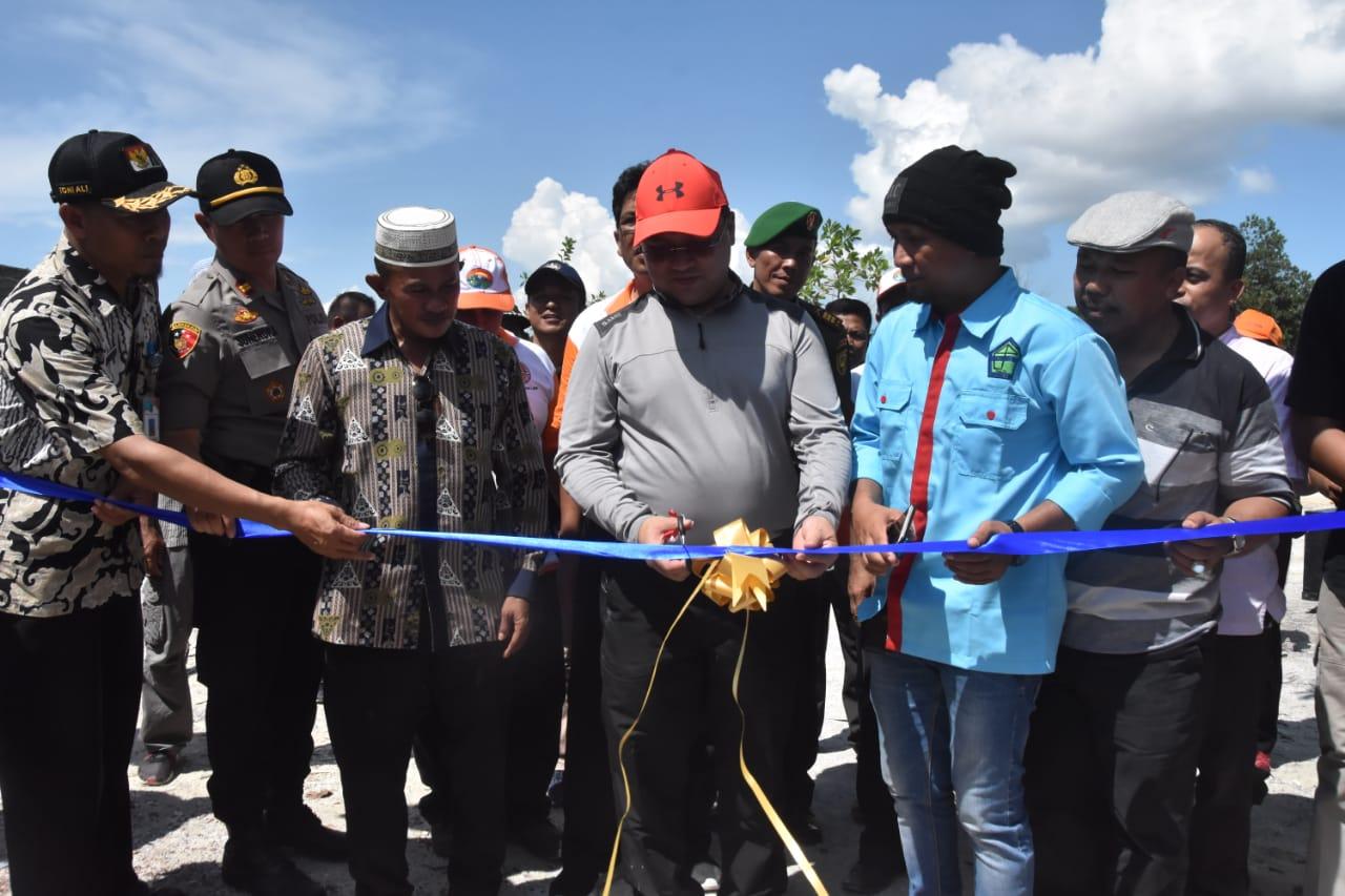 Gubenur Babel, Resmikan Taman Wisata “Aek Biru Citra Panca”