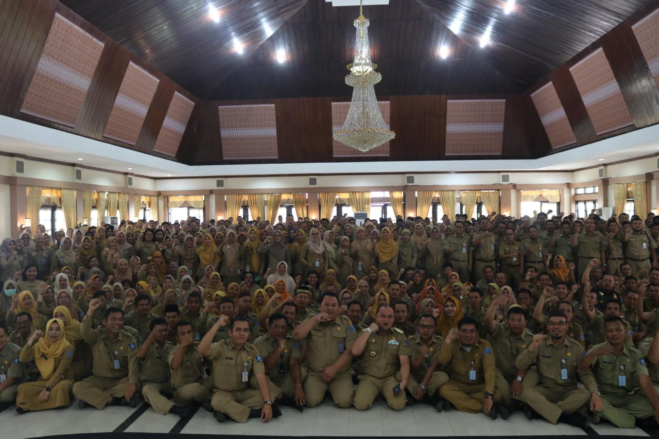 818 ASN Pemprov Naik Pangkat, Gubernur: Jangan  Sombong 