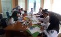 Tim TPHD Bangka Belitung mempersiapkan berkas administrasi persiapan pemberangkatan ke tanah suci